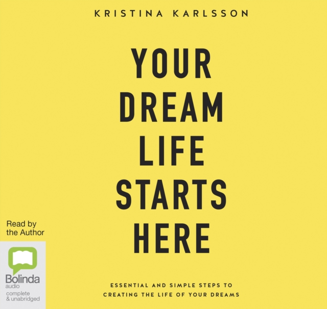 Your Dream Life Starts Here, CD-Audio Book