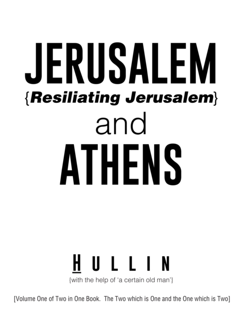 Jerusalem {Resiliating Jerusalem} and Athens, EPUB eBook