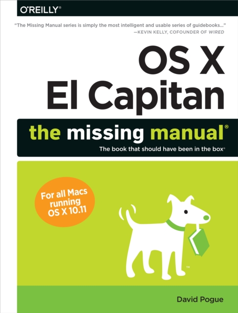 OS X El Capitan: The Missing Manual, PDF eBook