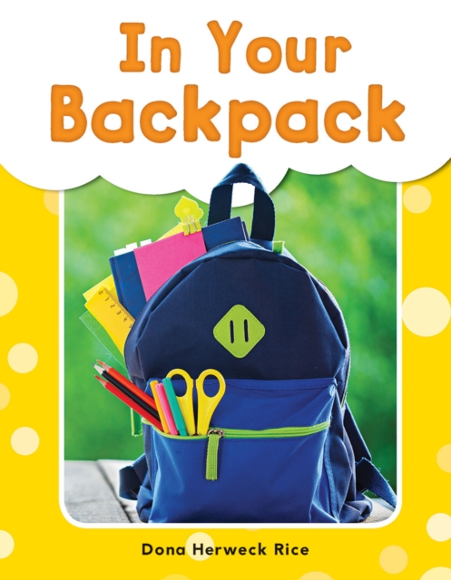 In Your Backpack, PDF eBook