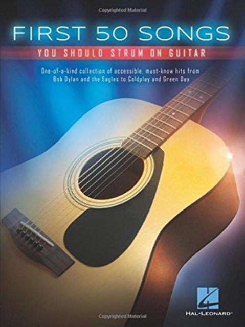 First 50 Songs : You Should Play on Guitar, Book Book