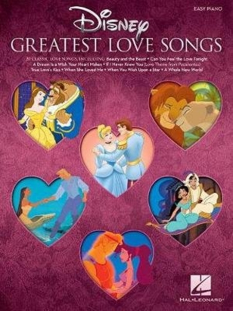 Disney Greatest Love Songs : 20 Classic Love Songs, Book Book
