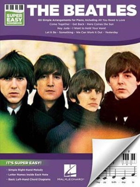 The Beatles - Super Easy Songbook : 60 Simple Arrangements for Piano, Book Book