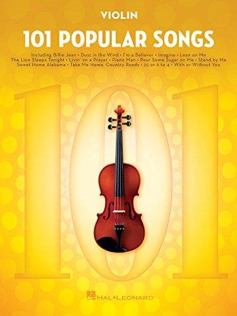 101 Popular Songs : For Violin, Book Book