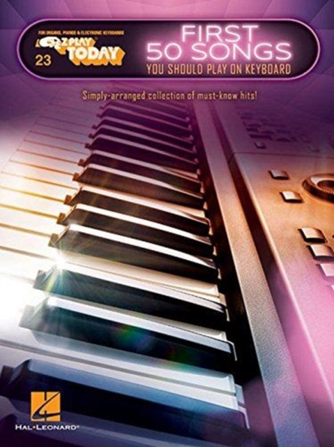 First 50 Songs : You Should Play on Keyboard, Book Book