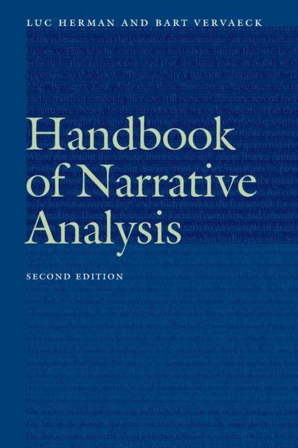 Handbook of Narrative Analysis, Paperback / softback Book