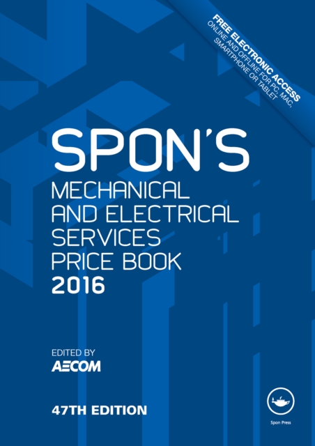 Spon's Mechanical and Electrical Services Price Book 2016, PDF eBook