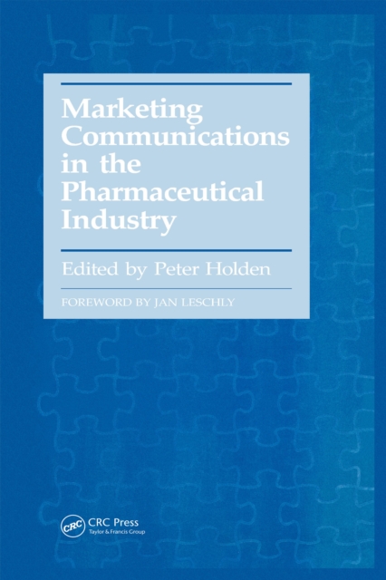 Marketing Communications in the Pharmaceutical Industry, PDF eBook