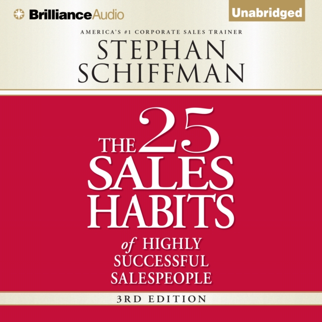 The 25 Sales Habits of Highly Successful Salespeople, eAudiobook MP3 eaudioBook