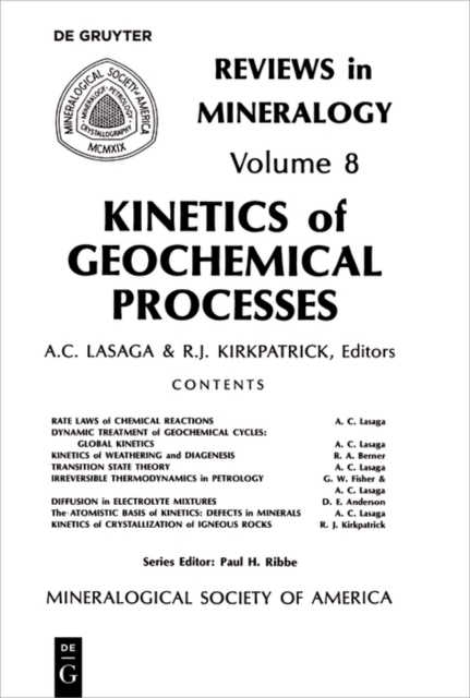 Kinetics of Geochemical Processes, PDF eBook
