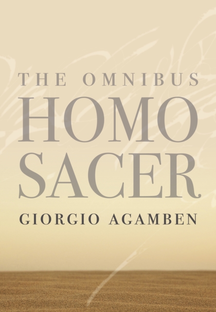 The Omnibus Homo Sacer, Hardback Book