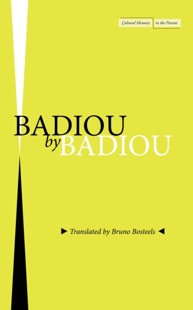 Badiou by Badiou, Paperback / softback Book