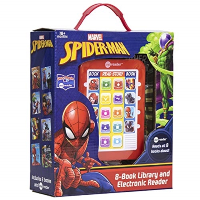 Marvel Spider-Man: Me Reader 8-Book Library and Electronic Reader Sound Book Set, Multiple-component retail product Book