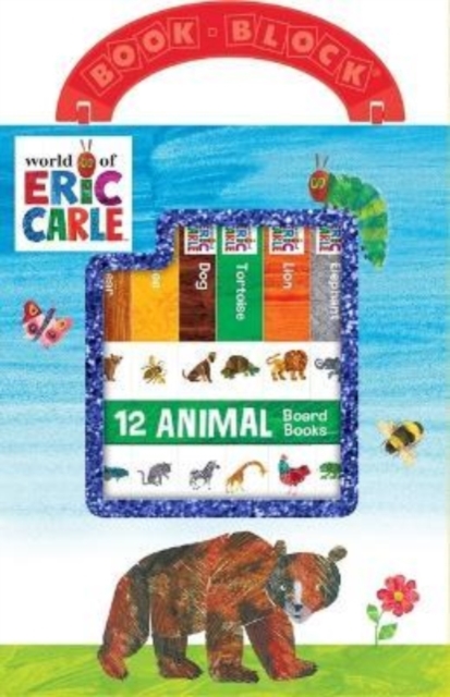 World Of Eric carle Animals My First Library, Hardback Book