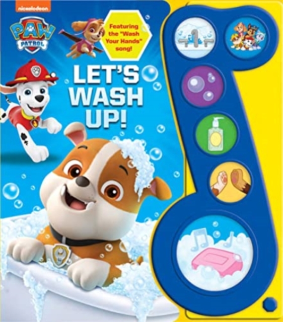 Nickelodeon PAW Patrol: Let's Wash Up! Sound Book, Board book Book