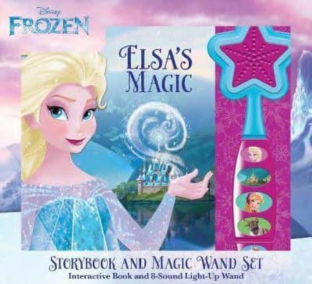 Disney Frozen: Elsa's Magic Storybook and Magic Wand Sound Book Set, Multiple-component retail product Book