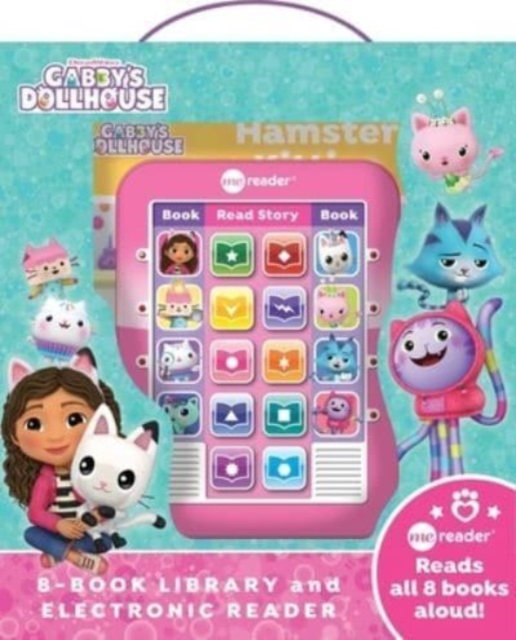 DreamWorks Gabby's Dollhouse: Me Reader 8-Book Library and Electronic Reader Sound Book Set, Multiple-component retail product Book