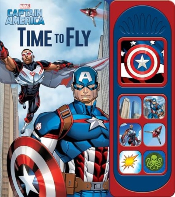 Marvel Captain America: Time to Fly Sound Book, Multiple-component retail product Book