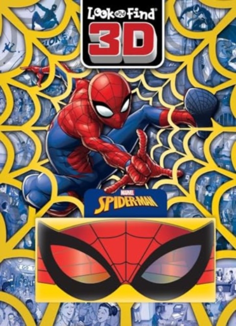 Marvel Spider Man Look & Find 3D, Hardback Book