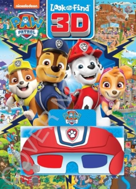 Paw Patrol Look & Find 3D, Hardback Book