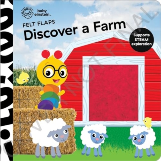 Baby Einstein Discover A Farm Felt Flaps, Hardback Book
