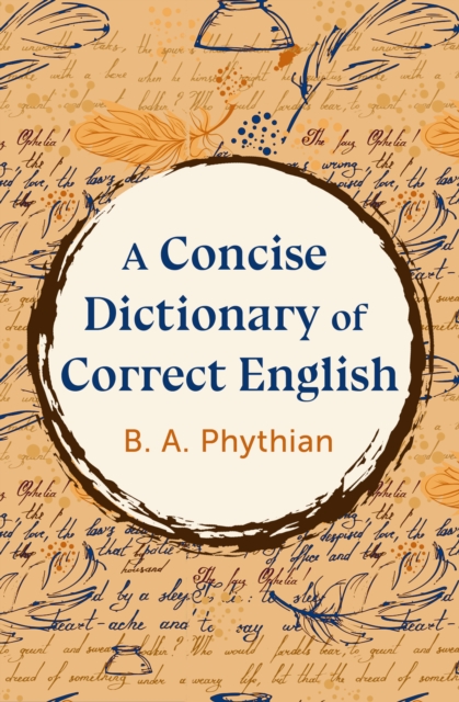 A Concise Dictionary of Correct English, EPUB eBook