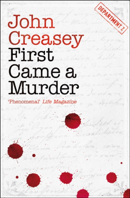 First Came a Murder, EPUB eBook