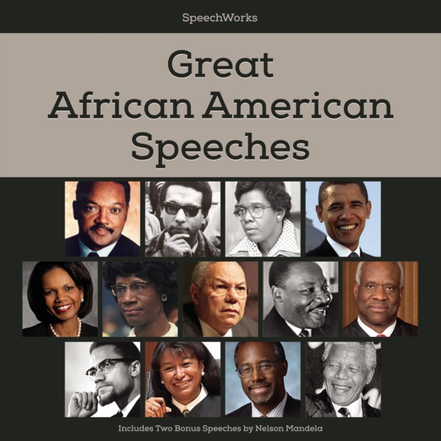 Great African American Speeches, eAudiobook MP3 eaudioBook