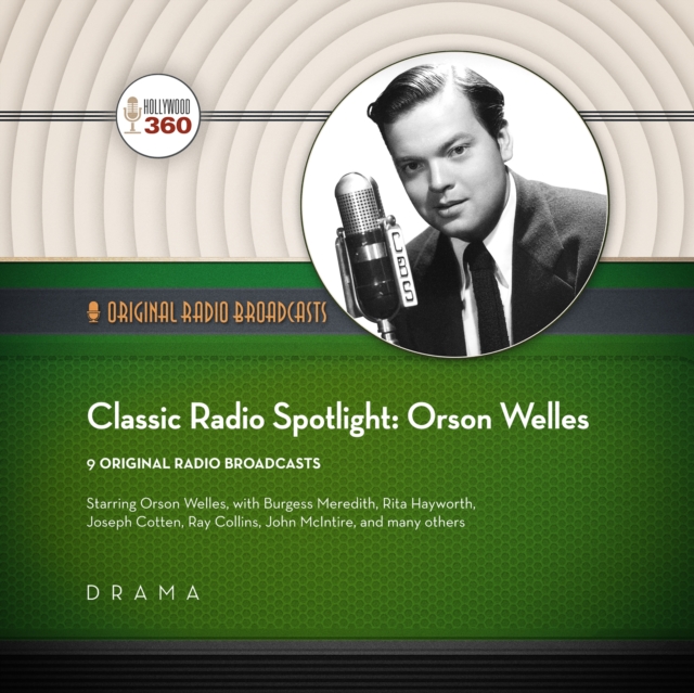 Classic Radio Spotlights: Orson Welles, eAudiobook MP3 eaudioBook