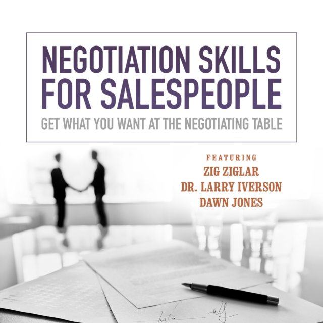 Negotiation Skills  for Salespeople, eAudiobook MP3 eaudioBook