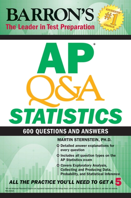 AP Q&A Statistics:With 600 Questions and Answers, EPUB eBook