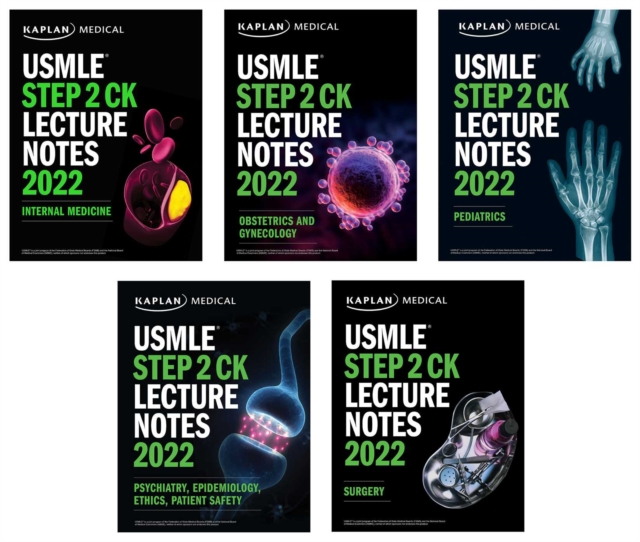 USMLE Step 2 CK Lecture Notes 2022: 5-book set, Paperback / softback Book