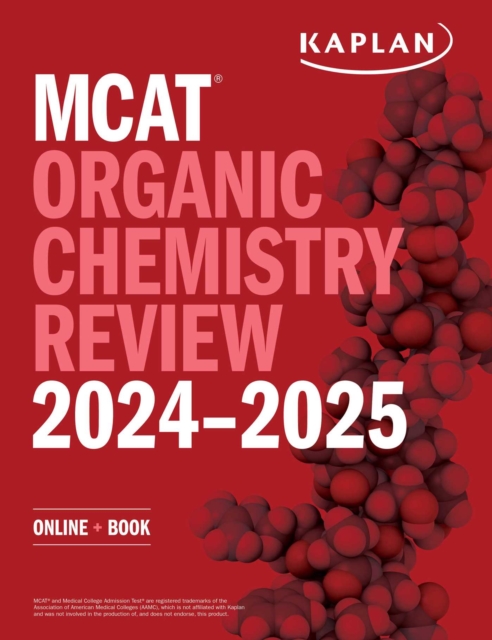 MCAT Organic Chemistry Review 2024-2025 : Online + Book, EPUB eBook