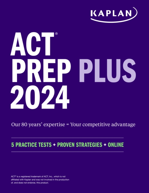 ACT Prep Plus 2024, EPUB eBook