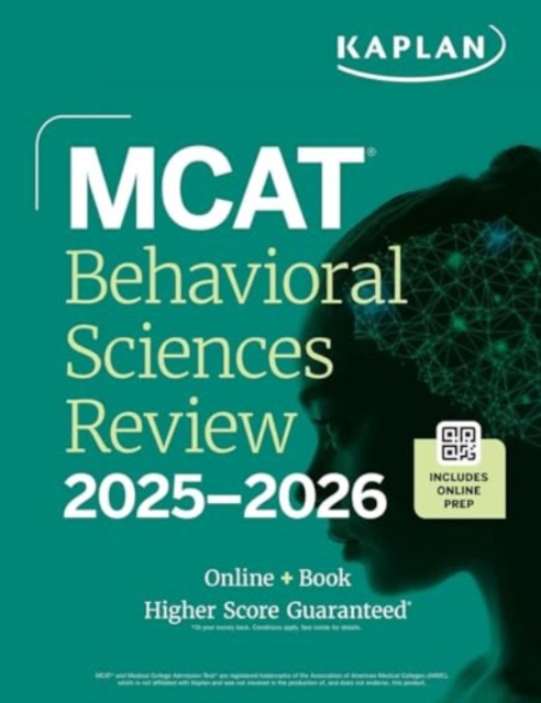 MCAT Behavioral Sciences Review 2025-2026 : Online + Book, Paperback / softback Book