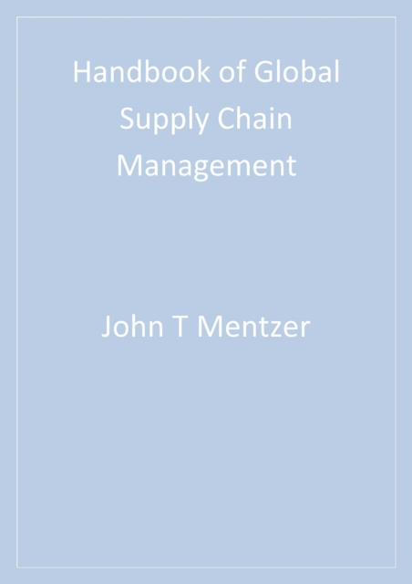 Handbook of Global Supply Chain Management, EPUB eBook