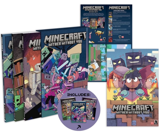 Minecraft: Wither Without You Boxed Set (graphic Novels), Paperback / softback Book