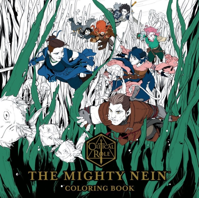 Critical Role: The Mighty Nein Coloring Book, Paperback / softback Book