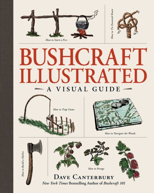 Bushcraft Illustrated : A Visual Guide, Hardback Book