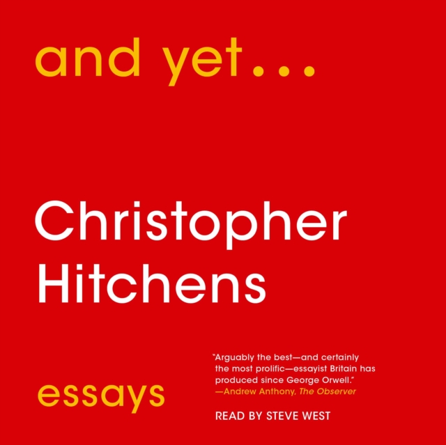 And Yet... : Essays, eAudiobook MP3 eaudioBook