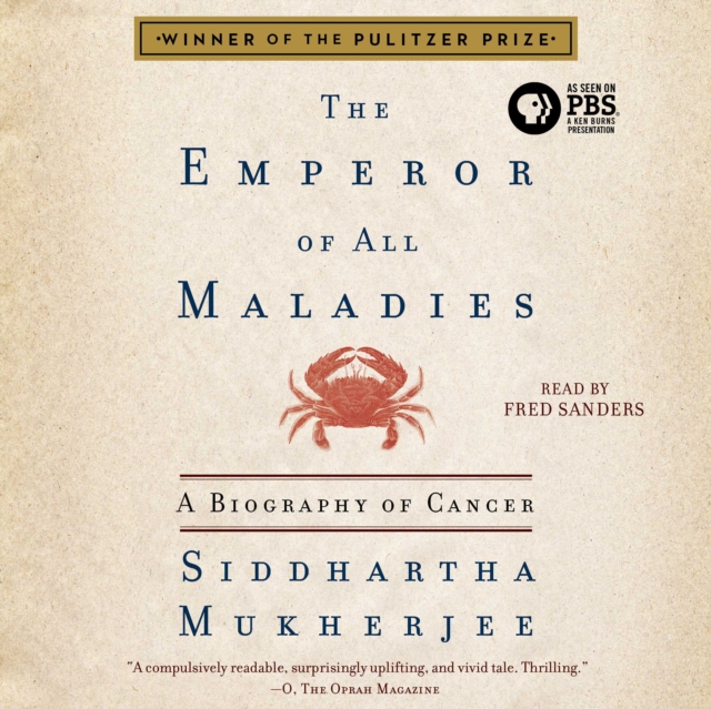 The Emperor of All Maladies : A Biography of Cancer, eAudiobook MP3 eaudioBook