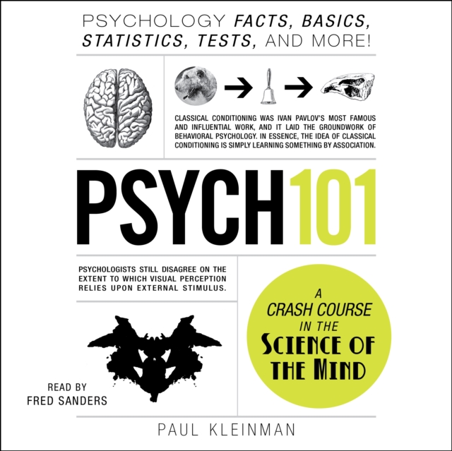 Psych 101 : Psychology Facts, Basics, Statistics, Tests, and More!, eAudiobook MP3 eaudioBook