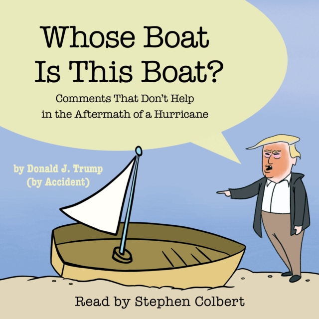 Whose Boat Is This Boat? : Comments That Don't Help in the Aftermath of a Hurricane, eAudiobook MP3 eaudioBook
