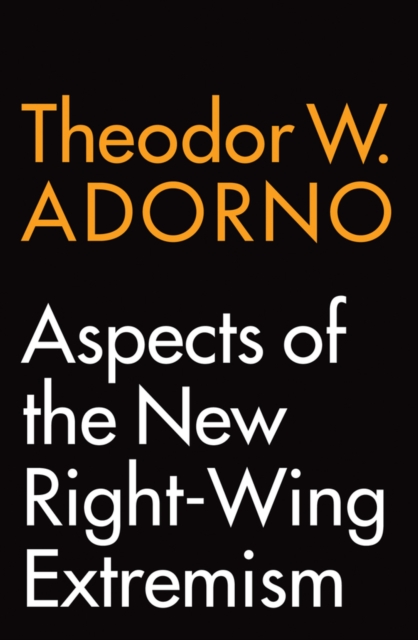 Aspects of the New Right-Wing Extremism, Paperback / softback Book