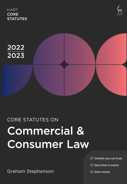 Core Statutes on Commercial & Consumer Law 2022-23, Paperback / softback Book