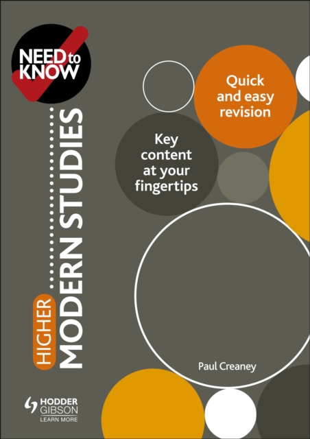 Need to Know: Higher Modern Studies, EPUB eBook