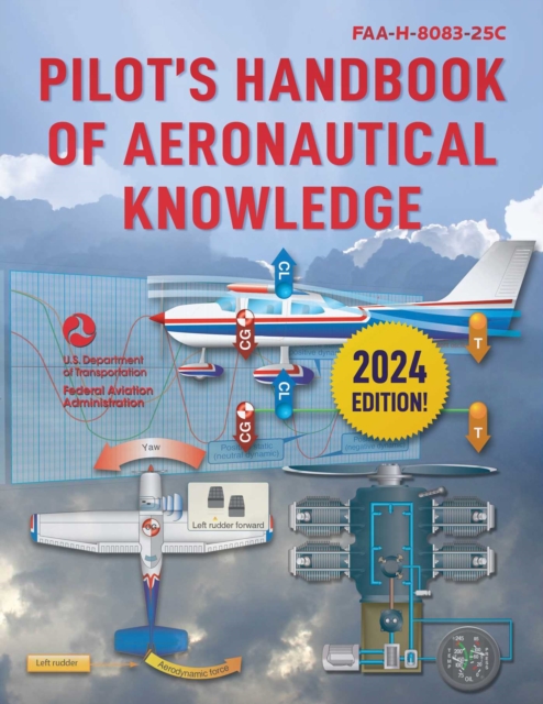 Pilot's Handbook of Aeronautical Knowledge (2024) : FAA-H-8083-25C, EPUB eBook