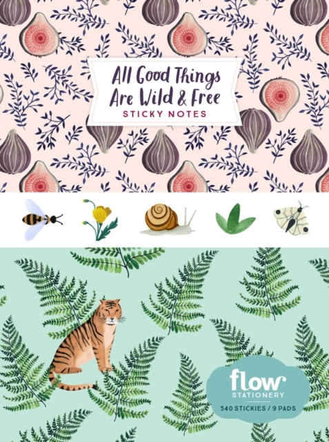 All Good Things Are Wild and Free Sticky Notes, Miscellaneous print Book