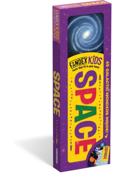 Fandex Kids: Space : Facts That Fit in Your Hand: 49 Galactic Wonders Inside!, Cards Book