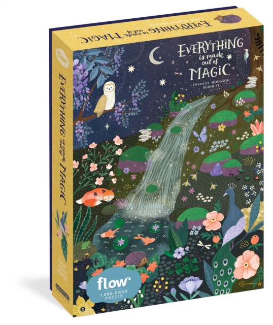 Everything Is Made Out of Magic 1,000-Piece Puzzle (Flow) : for Adults Families Picture Quote Mindfulness Game Gift Jigsaw 26 3/8” x 18 7/8”, Multiple-component retail product Book